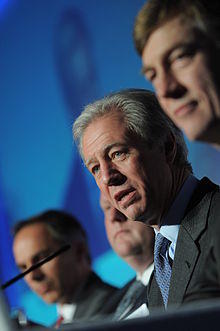Marcus Agius at the CBI Climate Change Summit 2008.jpg