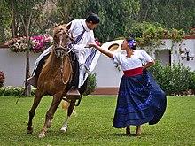 Marinera dance with Peruvian Paso horse.jpg