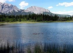 Middle Lake in Bow Valley Provincial Park.jpg
