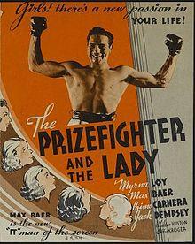 Poster of The Prizefighter and the Lady.jpg