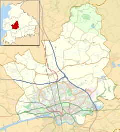 Barton is located in the City of Preston district