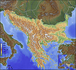 Patras is located in Balkans