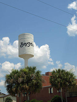 Watertower in Bay Minette, built in 1915