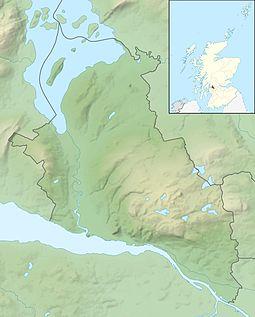 Inchmurrin is located in West Dunbartonshire