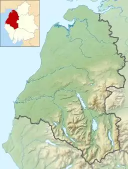 Great Gable is located in Allerdale
