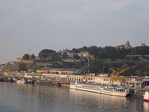 Port of Belgrade and Belgrade Fortress.jpg