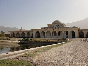 Jahan Numa Palace in Kholm, built in the Indian colonial style in the late 19th century.
