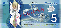 Canadian $5 note specimen - back.jpg