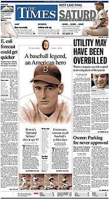 NWI Times Front Page JUL02.jpg