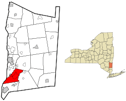 Location of the Town of Wappinger, New York