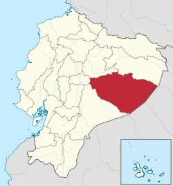 Pastaza Province in Ecuador
