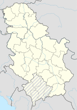 Predejane is located in Serbia