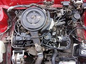 1989 Nissan Micra 1.2L engine (6638378041).jpg