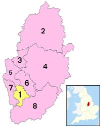 Nottinghamshire numbered districts.svg