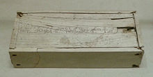 A small wooden box inscribed with the names and titles of Merenre Nemtyemsaf I, Musée du Louvre