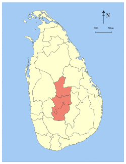 Location within Sri Lanka