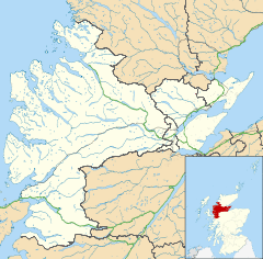 Strathpeffer is located in Ross and Cromarty