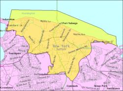 U.S. Census map