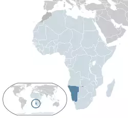 Location Namibia AU Africa.svg