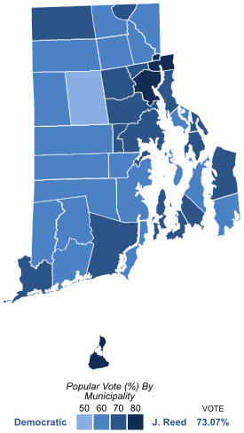 United States Senate election in Rhode Island, 2008 results by municipality.svg
