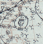 Tropical Storm Two surface analysis 5 August 1937.png
