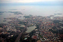 Central Helsinki from plane.jpg