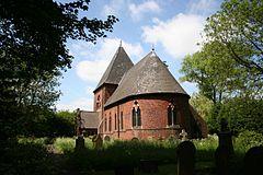 St.John the Baptist's church, Burringham - geograph.org.uk - 181561.jpg