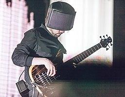 Squarepusher performing in 2012