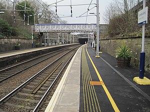 Cambuslang railway station, Lanarkshire (geograph 3916600).jpg