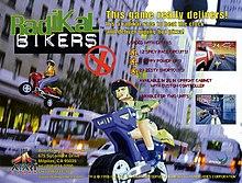Radikal Bikers arcade flyer.jpg