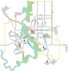 Downtown Lethbridge is located in Lethbridge