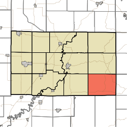 Location in Greene County