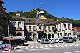 The town hall in Salins-les-Bains