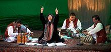 Parveen performing in Oslo, Norway
