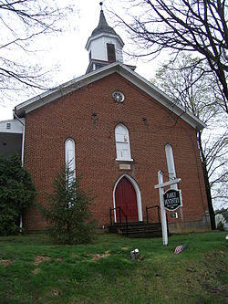 Former church (now used as a dental practice) in Macungie