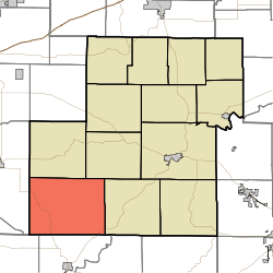 Location in Owen County