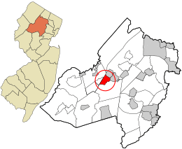 Location in Morris County and the state of New Jersey.