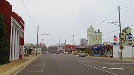 Downtown Carleton along Monroe Street