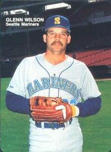 1988 Mother's Cookies Seattle Mariners Glenn Wilson.jpg