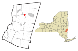 Location of Chatham, New York