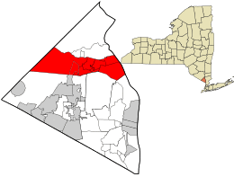 Location in Rockland County and the state of New York.
