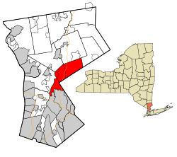 Location of North Castle, New York