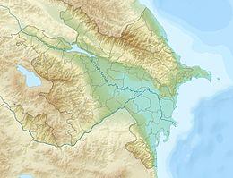 2000 Baku earthquake is located in Azerbaijan
