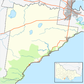 Anglesea is located in Surf Coast Shire