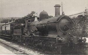 GWR 3258 King Arthur at Brent.jpg