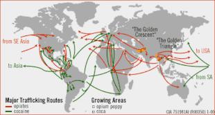CIA Map of International illegal drug connections.gif