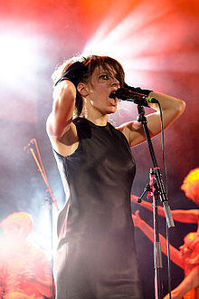 Camille performing live in Melbourne, Australia, 2009