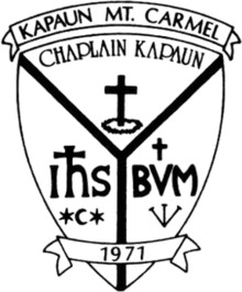 Kapaun Mt. Carmel High School logo.png