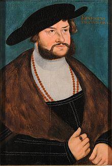 Lucas Cranach d.Ä. (Werkst.) - Ernst der Bekenner, Herzog von Braunschweig-Lüneburg-Celle.jpg