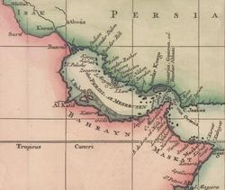 Location of Jabrids Emirate Emirate